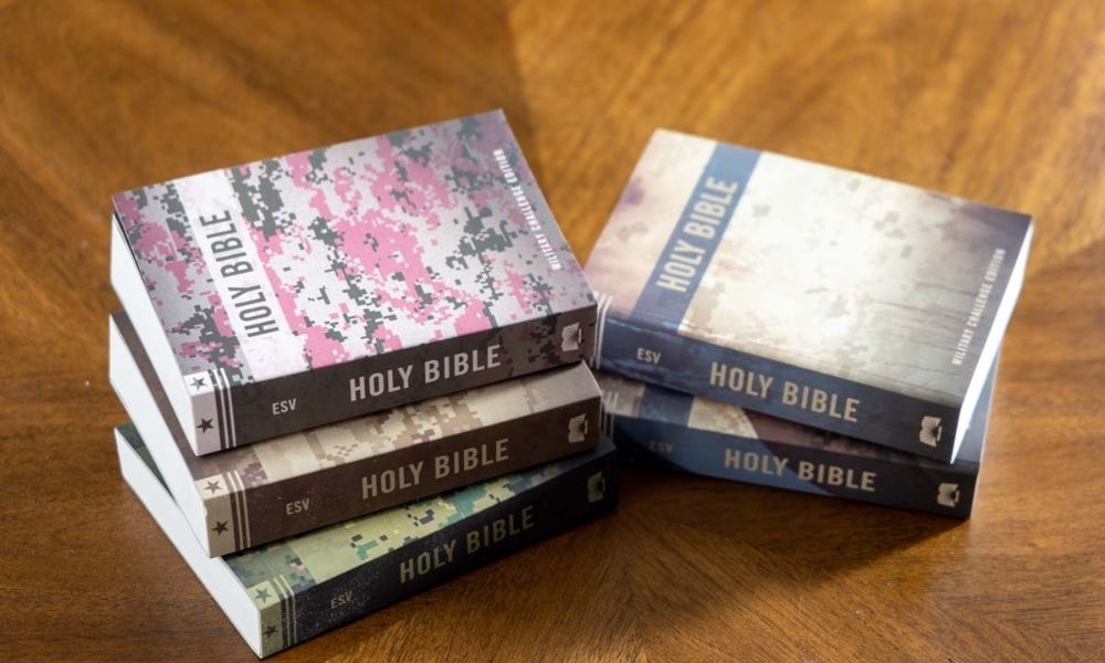 Bible gifts for veterans at church