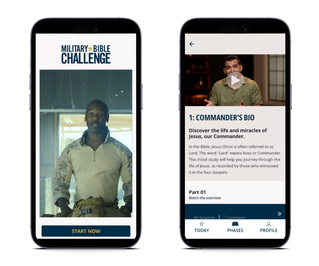 Military Bible Challenge App